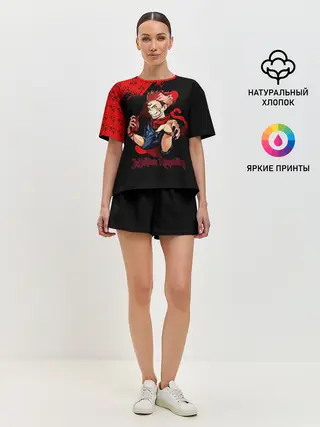Женская пижама с шортами / Рёмен Сукуна | Магическая битва