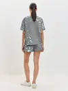 Женская пижама с шортами / 067 | ГЛИТЧ