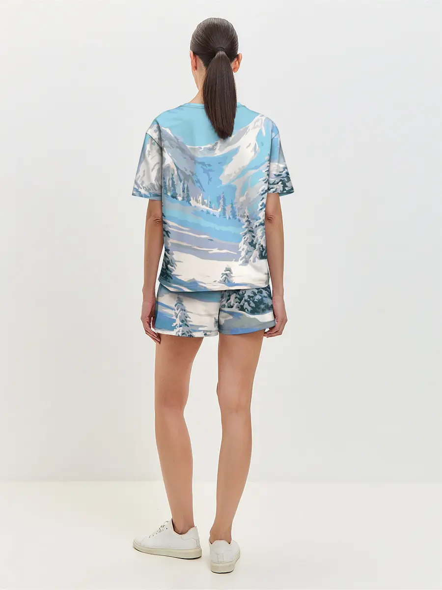 Женская пижама с шортами / Весемир, Ведьмак