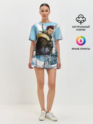 Женская пижама с шортами / Весемир, Ведьмак