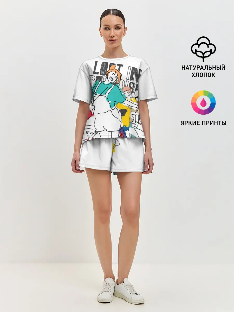 Женская пижама с шортами / Нобара Кугисаки - Jujutsu Kaisen