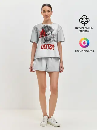 Женская пижама с шортами / Dexter Правосудие Декстера