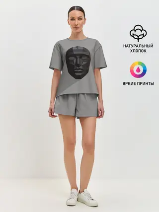 Женская пижама с шортами / ИГРА В КАЛЬМАРА РАСПОРЯДИТЕЛЬ | SQUID GAME