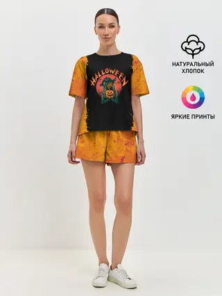 Женская пижама с шортами / СТАРАЯ ВЕДЬМА | THE OLD WITCH