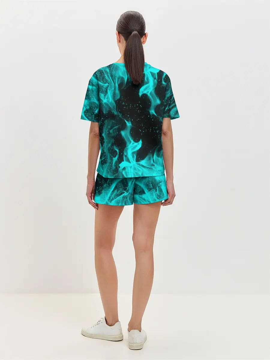 Женская пижама с шортами / Кан Сэ Бёк 3D ART | 067