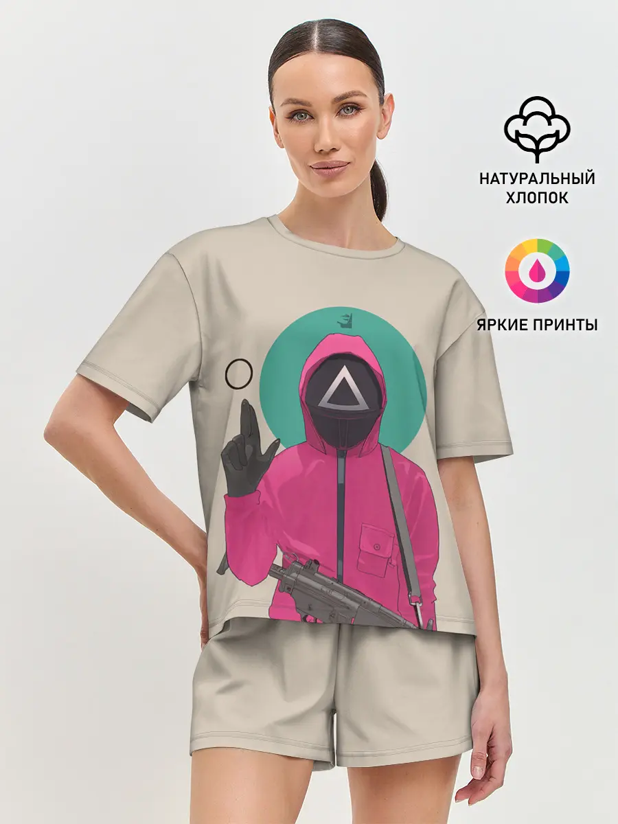 Женская пижама с шортами / Аве Кальмар