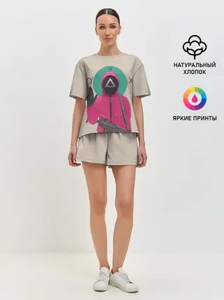 Женская пижама с шортами / Аве Кальмар