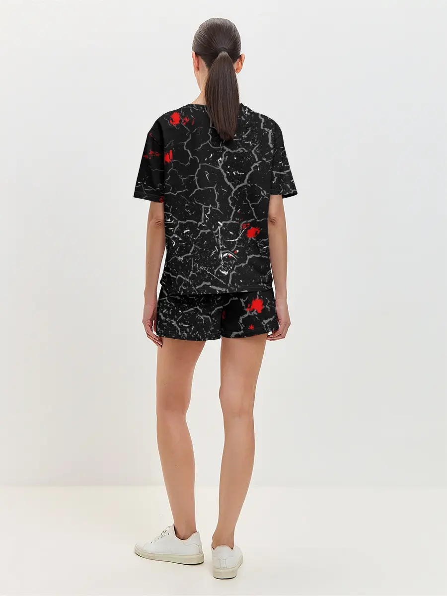 Женская пижама с шортами / Slipknot Rock | Слипкнот Музыка Рок Гранж