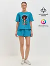 Женская пижама с шортами / Плачущая 067