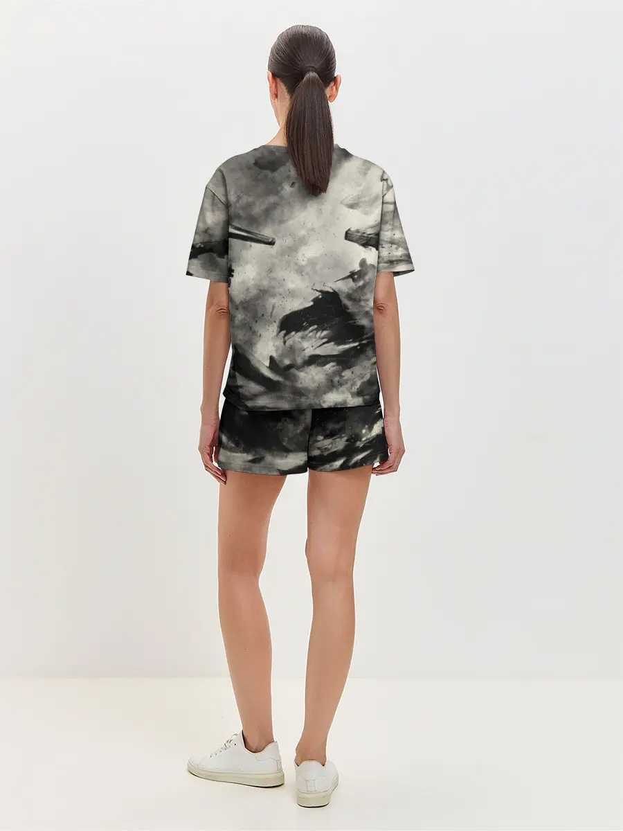 Женская пижама с шортами / DESTINY 2 ТЁМНЫЕ СИЛЫ / CAYDE 6