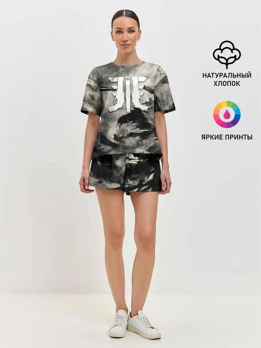 Женская пижама с шортами / DESTINY 2 ТЁМНЫЕ СИЛЫ / CAYDE 6