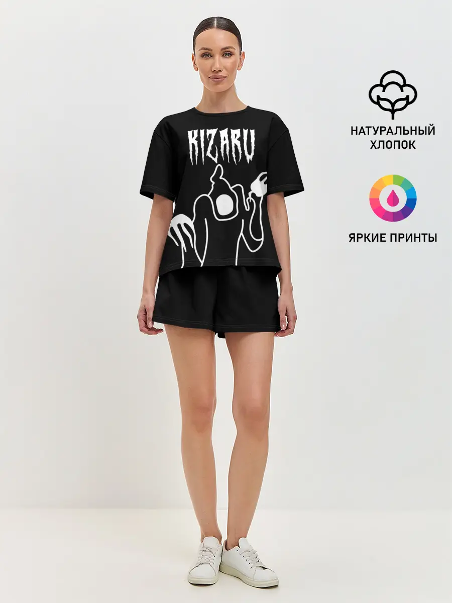 Женская пижама с шортами / KIZARU