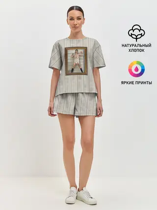 Женская пижама с шортами / Damiano David in swimsuit