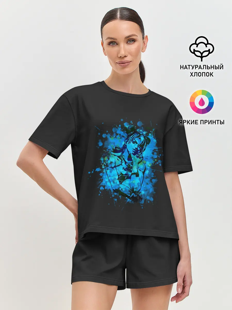 Женская пижама с шортами / Джолин Куджо. Джо Джо