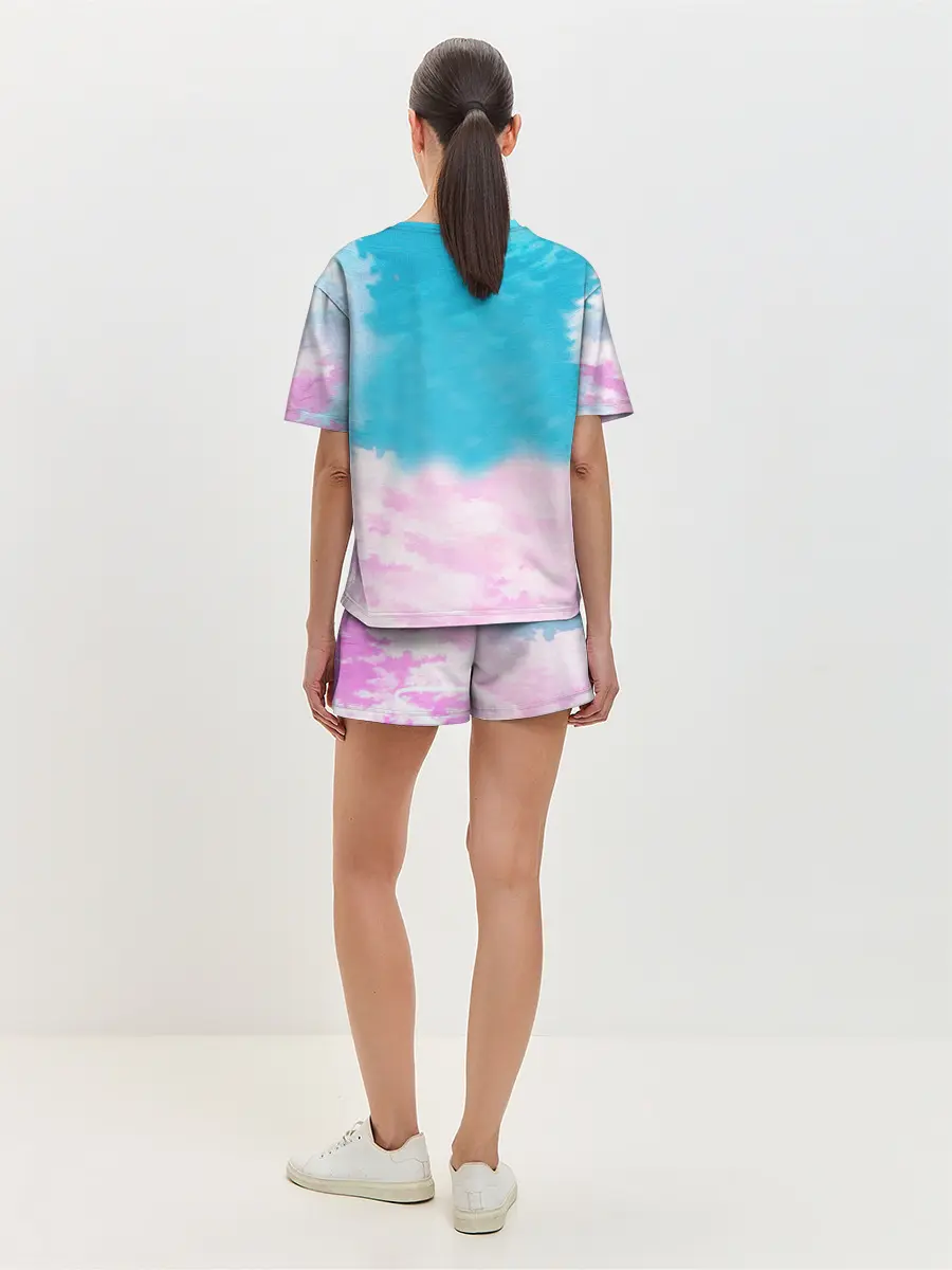 Женская пижама с шортами / КЛИНОК РАССЕКАЮЩИЙ ДЕМОНОВ, ЗЕНИТЦУ