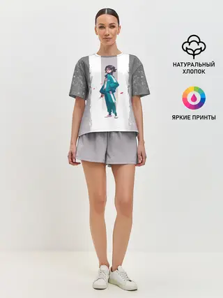 Женская пижама с шортами / 067 | Кан Сэ Бёк