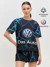 Женская пижама с шортами / Volkswagen слоган Das Auto