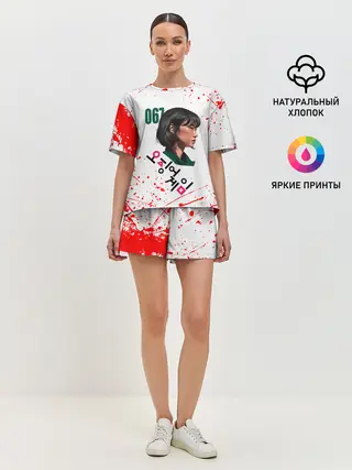 Женская пижама с шортами / KANG SAE BYEOK | SQUID GAME