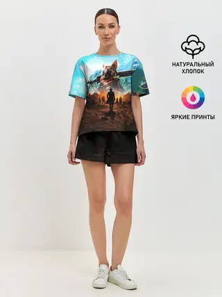 Женская пижама с шортами / Biomutant | Биомутант