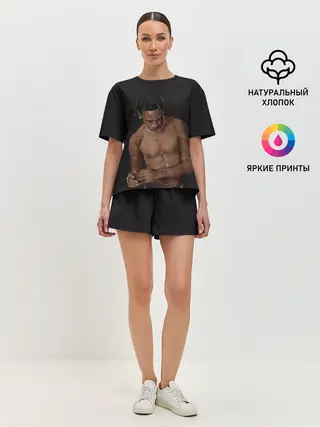 Женская пижама с шортами / Крутой Тревис