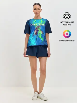 Женская пижама с шортами / EVERTRIED РОЛЕВАЯ ИГРА