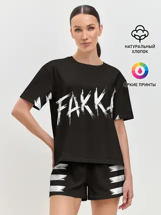 Женская пижама с шортами / FAKKA