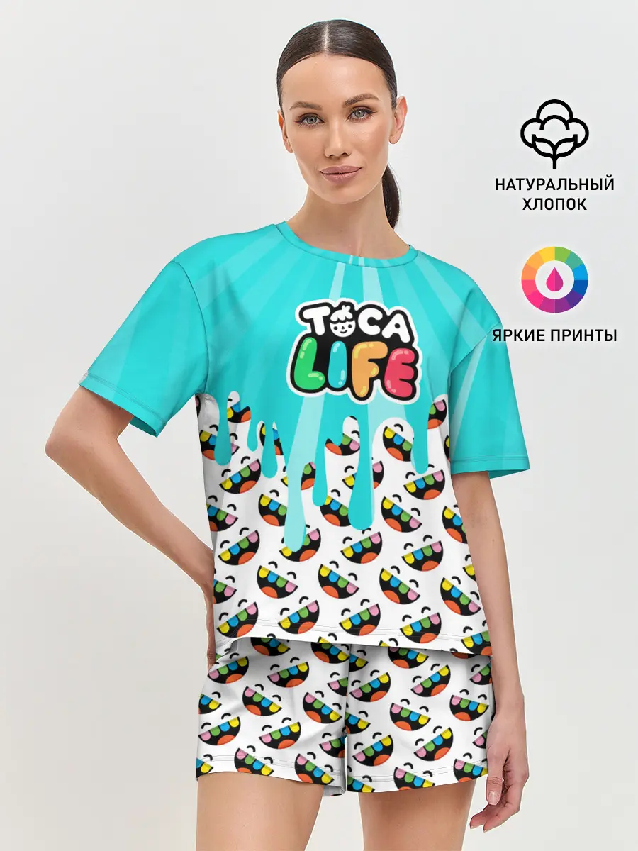 Женская пижама с шортами / TOGA LIFE