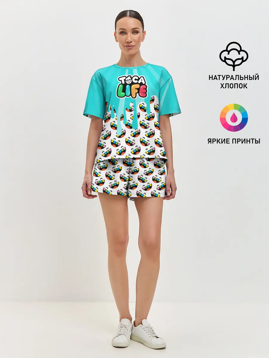 Женская пижама с шортами / TOGA LIFE