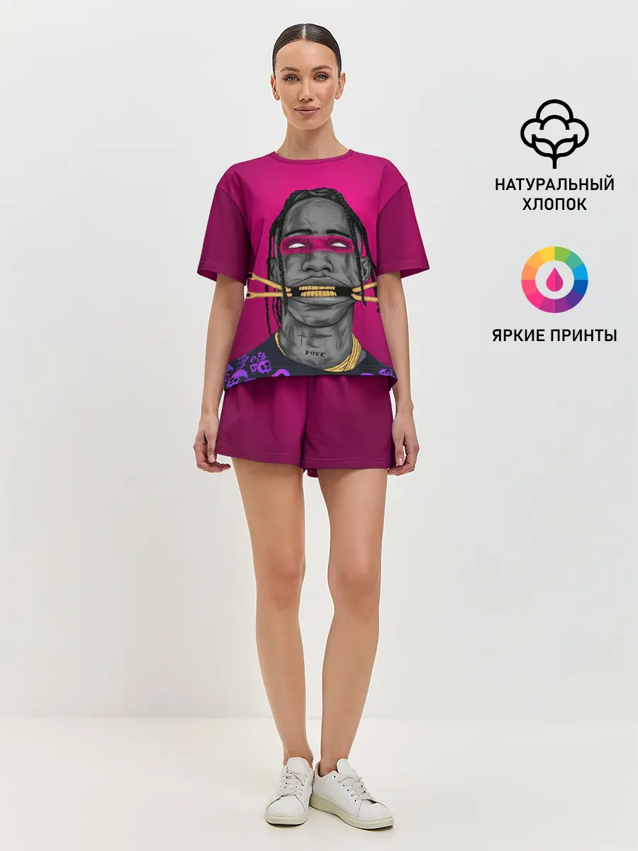 Женская пижама с шортами / Dangerous Travis