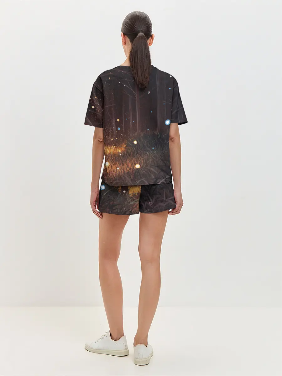 Женская пижама с шортами / Hu Tao