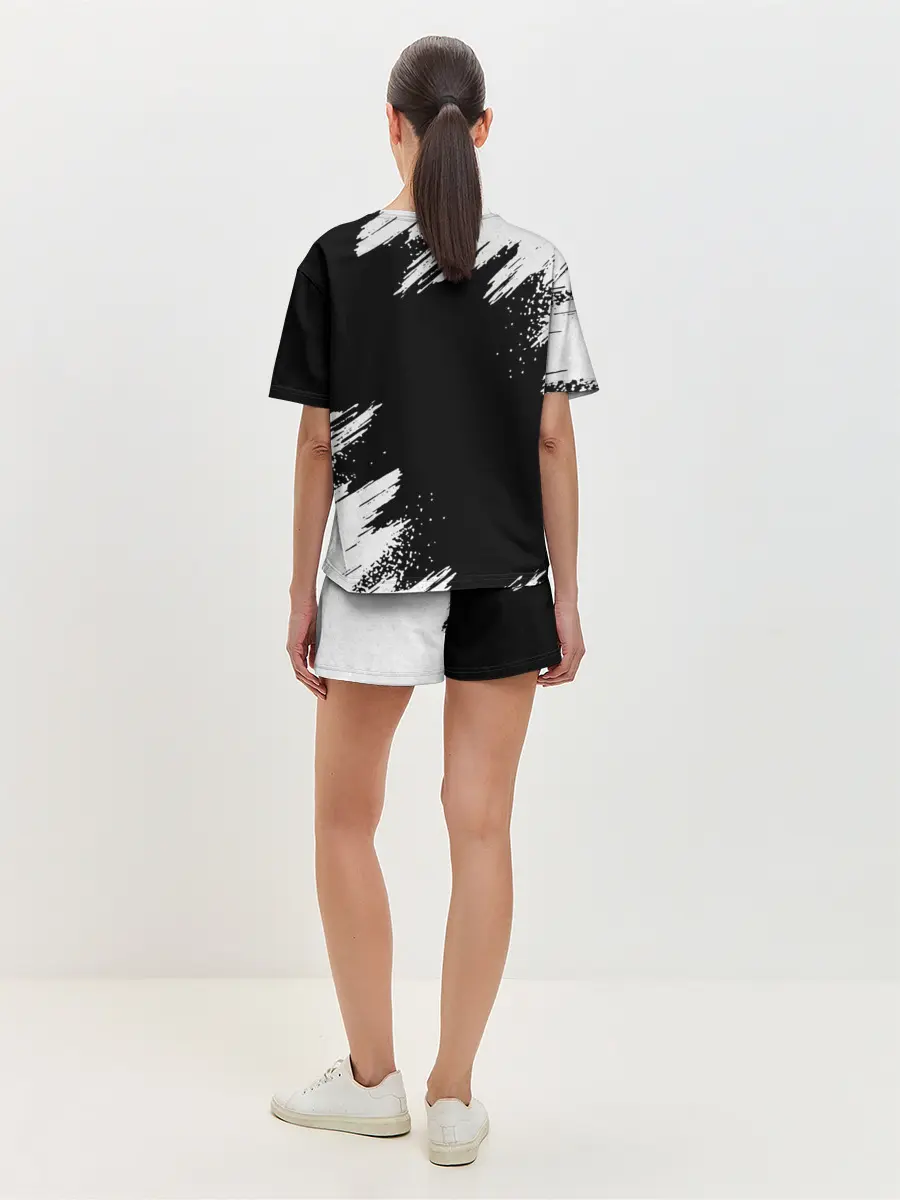 Женская пижама с шортами / BMW GRUNGE | БМВ ГРАНЖ