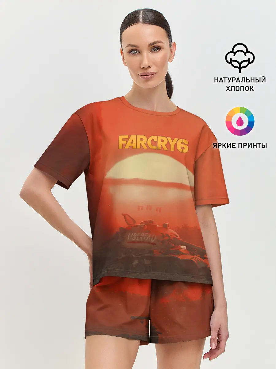 Женская пижама с шортами / Far Cry 6 - Libertad
