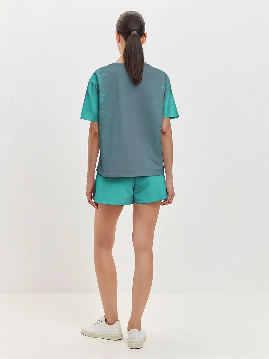 Женская пижама с шортами / 067 | Кан Сэ Бёк с ножом