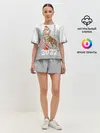 Женская пижама с шортами / Тигр с подарками