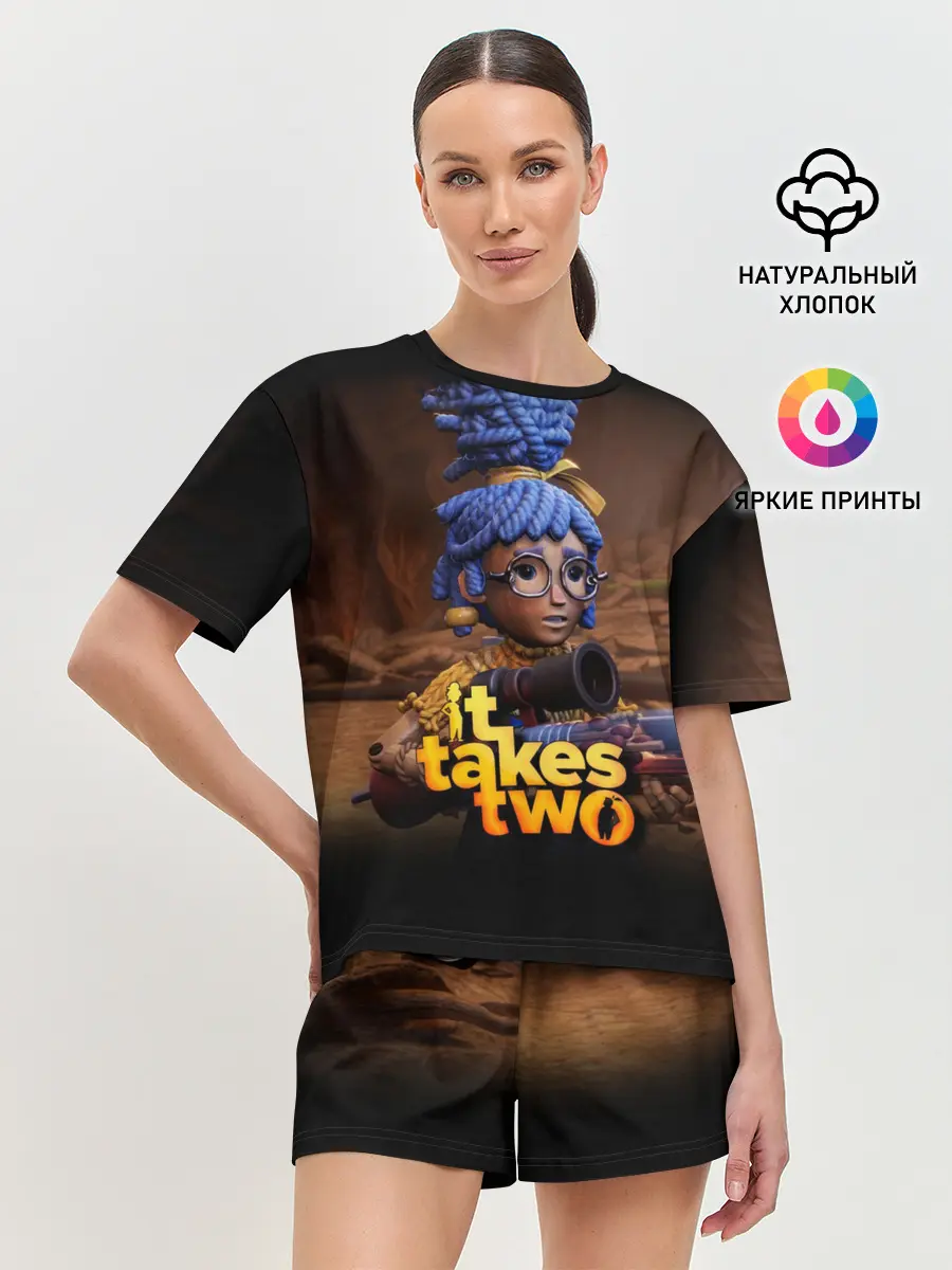 Женская пижама с шортами / It Takes Two | Мэй