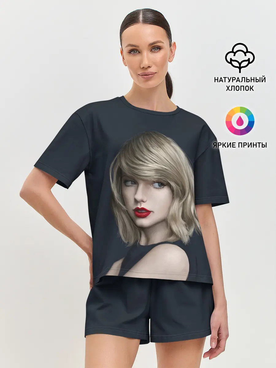 Женская пижама с шортами / Горячая Тейлор