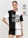 Женская пижама с шортами / БАТЛФИЛД 2042 | ЛОГОТИП