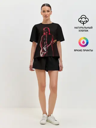 Женская пижама с шортами / Тейлор на концерте