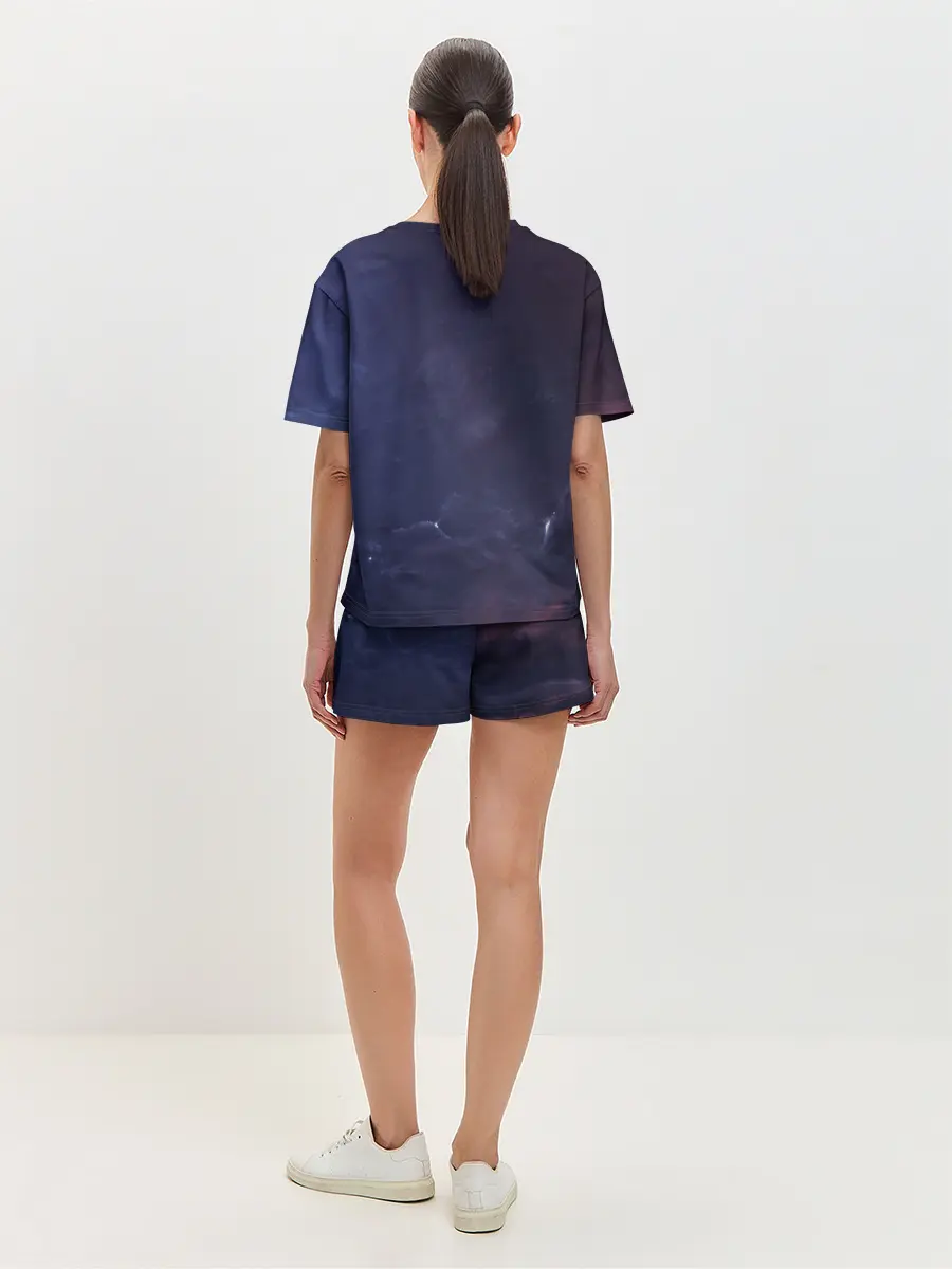 Женская пижама с шортами / Инопланетянин | Гангста