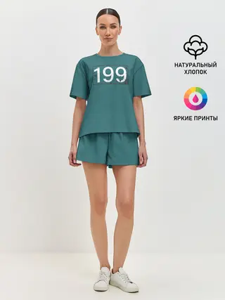 Женская пижама с шортами / Игрок в кальмара 199