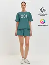 Женская пижама с шортами / Игрок в кальмара 001.