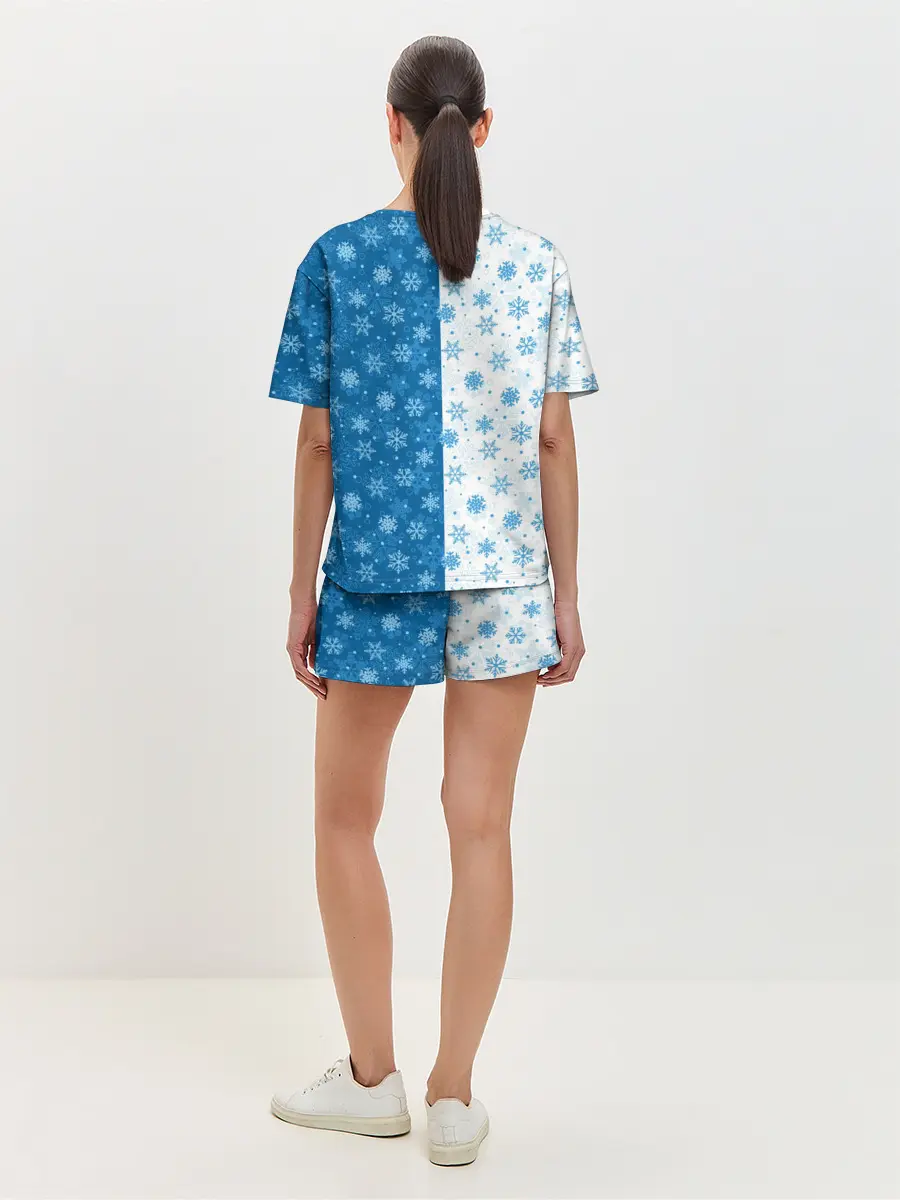 Женская пижама с шортами / С Новым Годом