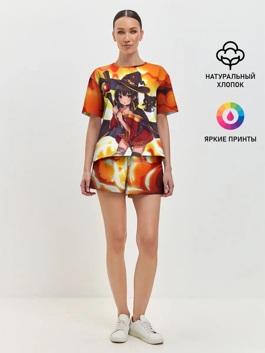 Женская пижама с шортами / MeguminYunyun