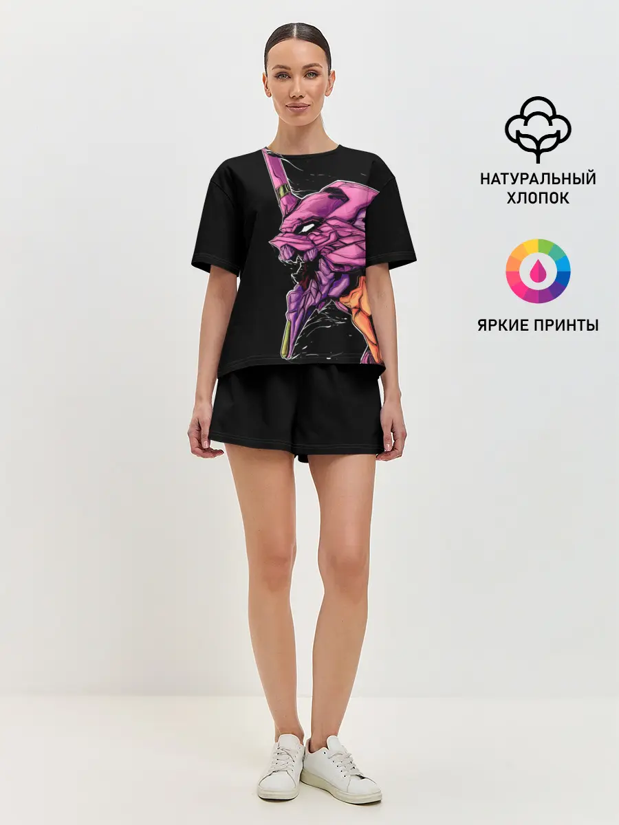 Женская пижама с шортами / Evangelion. Eva 01