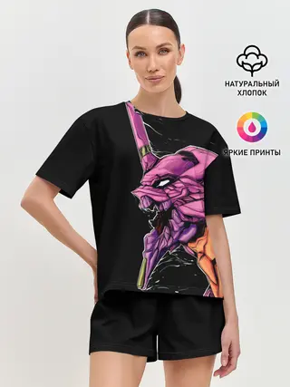 Женская пижама с шортами / Evangelion. Eva 01