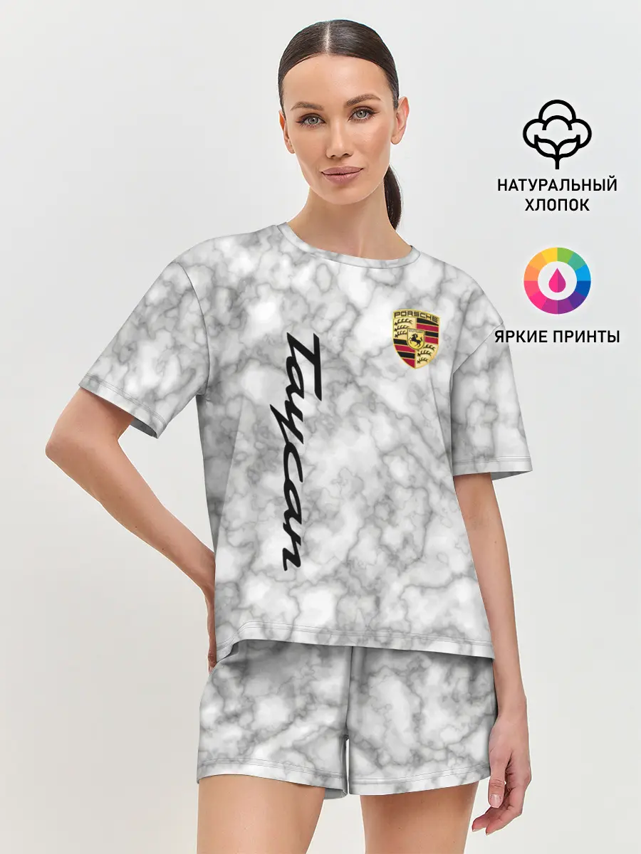 Женская пижама с шортами / [Porsche Taycan] Как у Литвина