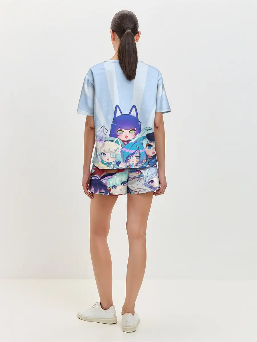 Женская пижама с шортами / Gacha Club Character