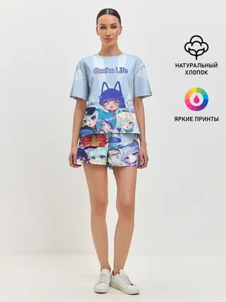 Женская пижама с шортами / Gacha Club Character