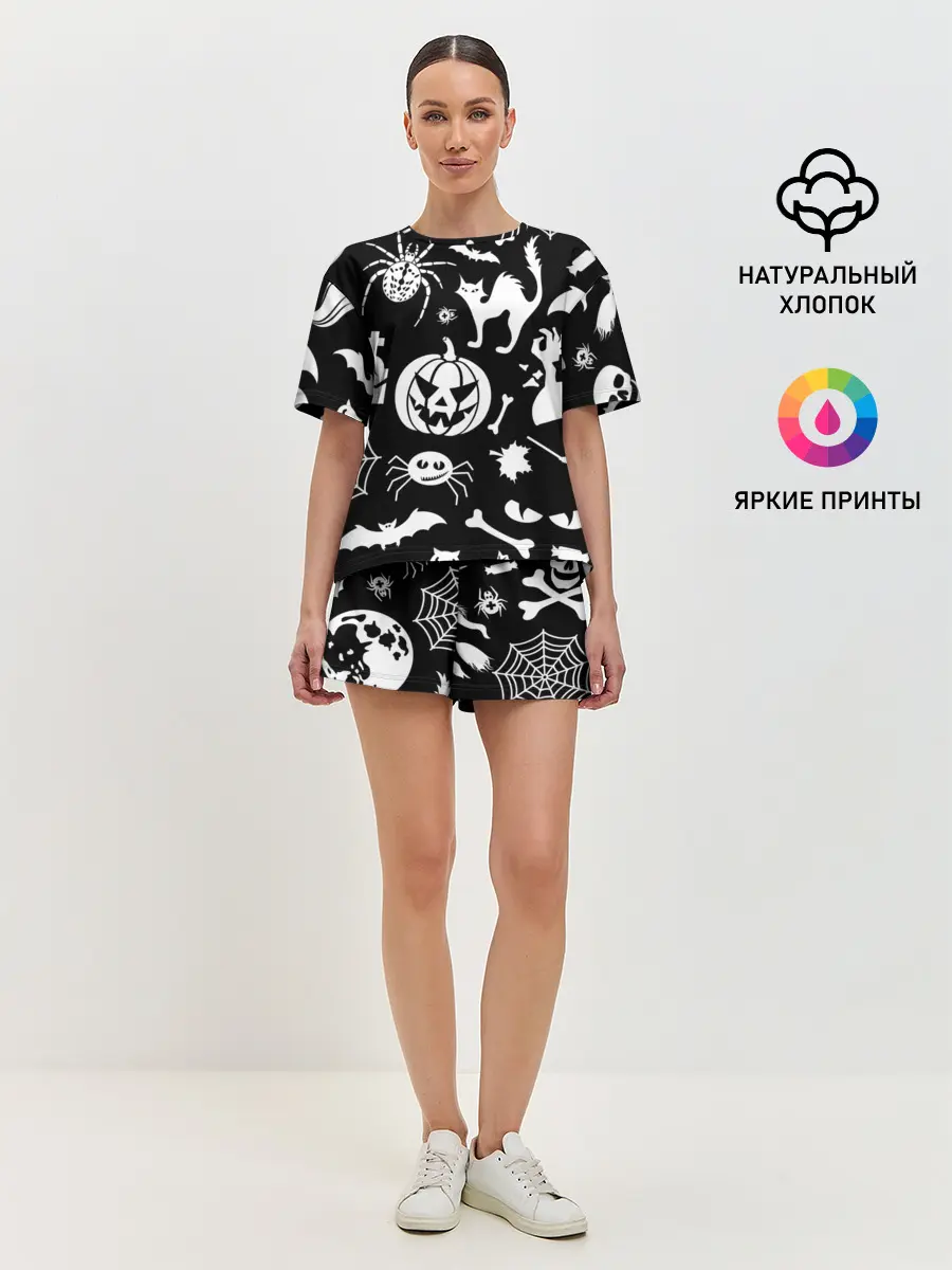 Женская пижама с шортами / Микс