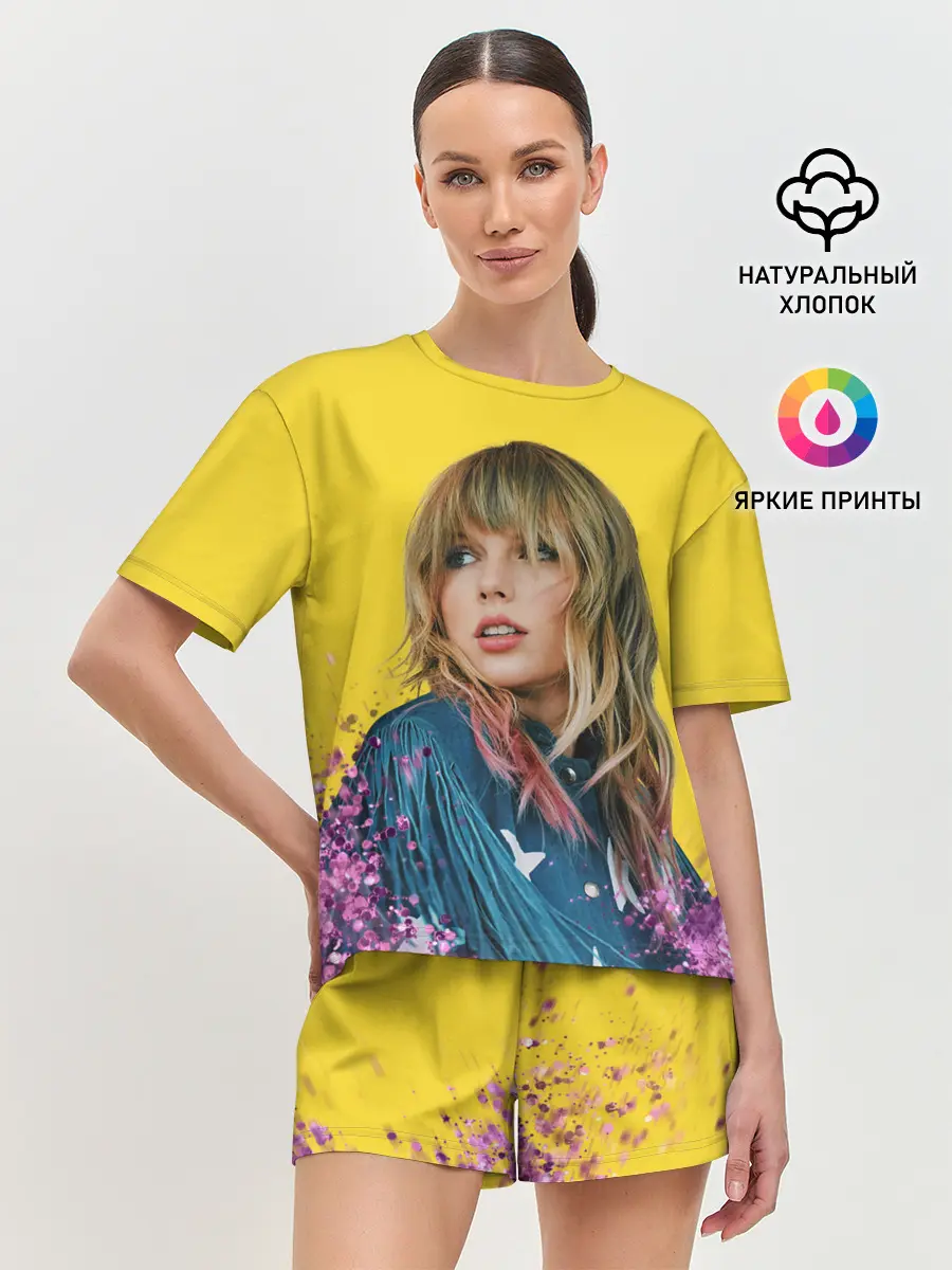 Женская пижама с шортами / Красотка Тейлор